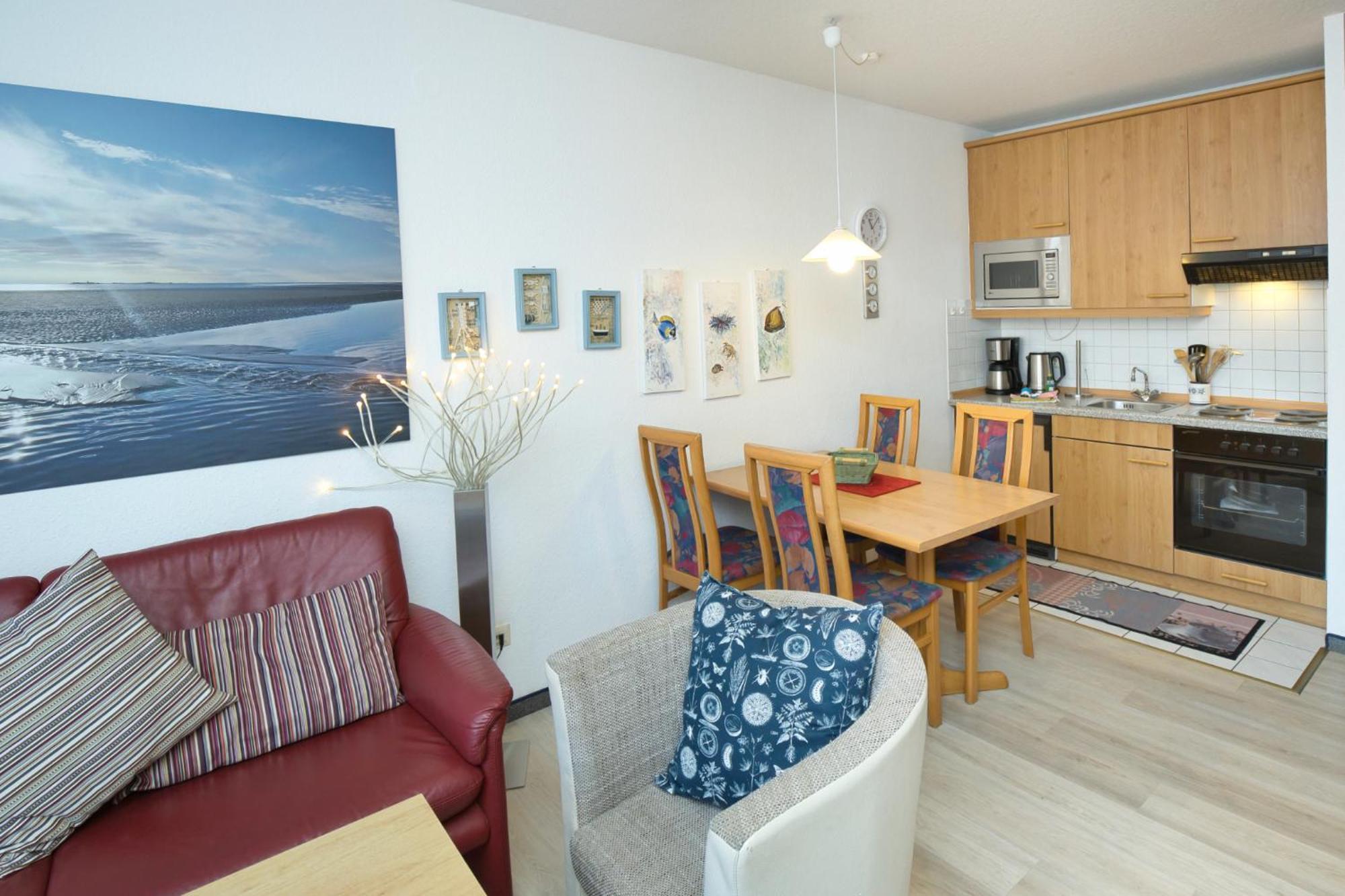 Apartmán Residenz Albatros Cuxhaven Pokoj fotografie