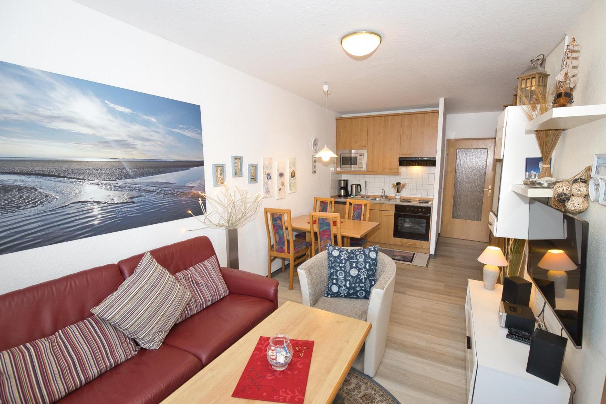 Apartmán Residenz Albatros Cuxhaven Pokoj fotografie